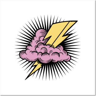 Electric Cloud Charge Posters and Art